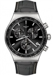 Swatch Carbonium Dream YVS495 Kol Saati Siyah