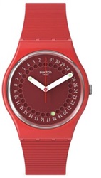 Swatch Gent SO28R400 Kol Saati Kırmızı