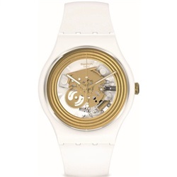 Swatch Golden Rings White SO29W107 Kol Saati Beyaz
