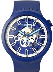 Swatch Iswatch Blue SB01N102 Kol Saati Mavi