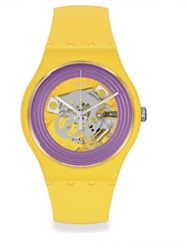 Swatch Purple Rings Yellow SO29J100 Kol Saati Sarı