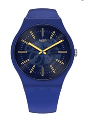Swatch Sunbrush Sky SO29N101 Kol Saati Mavi