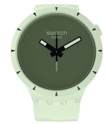 Swatch Big Bold Bioceramic Forest SB03G100 Kol Saati Yeşil