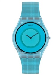 Swatch Sarı Madras 02 SS08Z102 Kol Saati Mavi