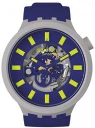 Swatch Big Bold SB03M103 Kol Saati Mavi