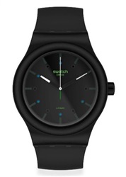 Swatch AM51 - 42 mm. SO30B400 Kol Saati Siyah