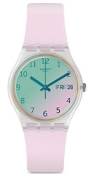 Swatch Ultrarose - 34 mm. GE714 Kol Saati Beyaz Pembe