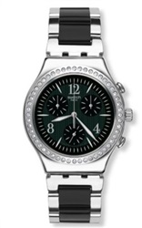 Swatch Made IN Black YCS118G Kol Saati Siyah/gümüş
