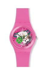 Swatch Flowerfull GP147 Kol Saati Pembe