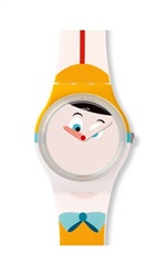 Swatch Naso Lungo GW176 Kol Saati Renkli