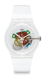 Swatch SUOK111 SUOK111 Kol Saati Şeffaf