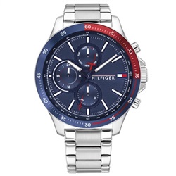 Tommy Hilfiger TH1791718 Kol Saati Gümüş 46 mm.
