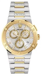 Versace Greca Logo VRSCVEKMA0525 Kol Saati Gümüş/altın