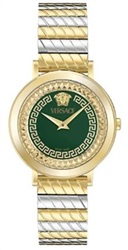 Versace Delphinus VRSCVE0O00225 Kol Saati Gümüş/altın