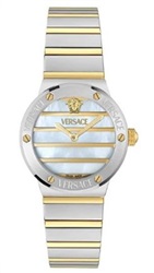 Versace Greca Logo Pearl VRSCVE0S00325 Kol Saati Gümüş/altın