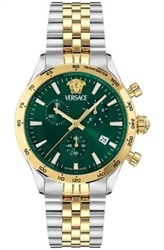 Versace Hellenyium Chrono Petite VRSCVECFA0224 Kol Saati Gümüş/altın