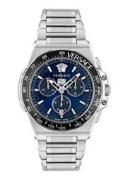 Versace Greca Extreme Chrono VRSCVE7H00423 Kol Saati Gümüş