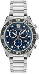 Versace Greca Dome Chrono VRSCVE6K00323 Kol Saati Gümüş