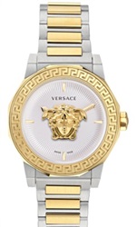 Versace Medusa Deco 38 mm VRSCVE7B00423 Kol Saati Gümüş/altın