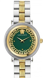 Versace Greca Flourish 35 mm VRSCVE7F00523 Kol Saati Gümüş/altın