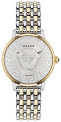 Versace Swiss Made VRSCVE6F00423 Kol Saati Gümüş/altın 38 mm