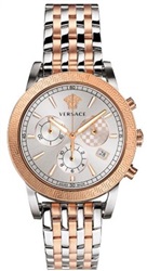 Versace İndirimli VRSCVELT00319 Kol Saati Gümüş/rose