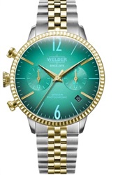 Welder Royal WWRC698 Kol Saati Gümüş/altın 39 mm