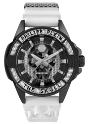 Philipp Plein The Skull Carbon Fiber PWAAA1822 Kol Saati Beyaz