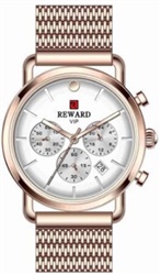 Reward Kadran Rengi Beyaz - Kasa Rengi Rose RD82036L Kol Saati Rose Gold A141624