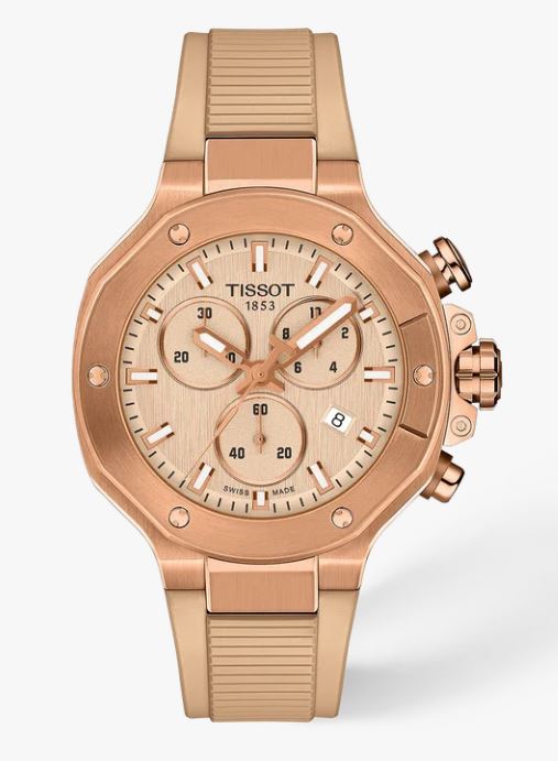 Tissot Swiss Made T1418173750100 Kol Saati Krem