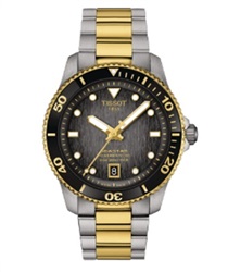 Tissot Swiss Made T1208072205100 Kol Saati Gri Sarı