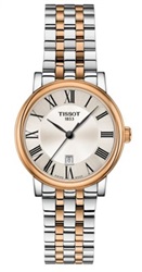 Tissot Carson Premium Lady - 30 mm. T1222102203301 Kol Saati Gümüş/rose
