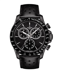 Tissot V8 Quartz Chronograph T1064173605100 Kol Saati Siyah