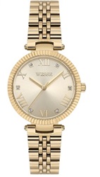 Wesse WWL111902 Kol Saati Altın 33 mm