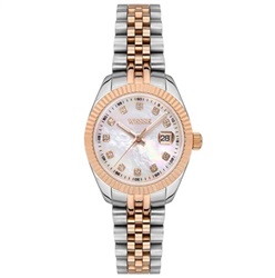 Wesse WWL302804 Kadın Kol Saati Gümüş ve Rose 28 mm