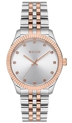 Wesse WWL108801 Kol Saati Gümüş/rose 36 mm