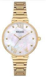 Wesse WWL302603 Kol Saati Altın 34 mm