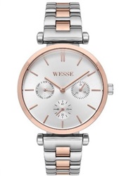 Wesse WWL108402 Kol Saati Gümüş/rose 36 mm.