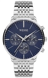 Wesse WWG401101SSA Kol Saati Gümüş 42 mm.