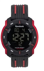 Reebok RV-LOC-G9-PBPB-BR Kol Saati Siyah Kırmızı