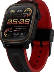 Reebok RV-PPL-U0-PBIR-BB Kol Saati Siyah Kırmızı