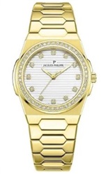 Jacques Philippe Swiss Made JPQLS722324 Kol Saati Altın