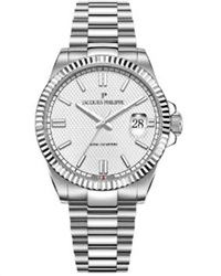 Jacques Philippe Swiss Made JPQGS591326V3 Kol Saati Gümüş