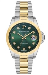 Jacques Philippe Infinitum Lady JPQLS3473X8 Kol Saati Gümüş/altın