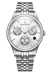 Jacques Philippe Planum Full Date JPQGC671326 Kol Saati Gümüş