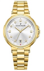 Jacques Philippe Swiss Made JPQLS452324S Kol Saati Altın