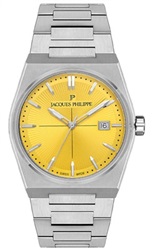 Jacques Philippe Swiss Made JPQGS4213X6YW Kol Saati Gümüş 40 mm
