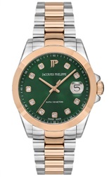 Jacques Philippe Swiss Made JPQLS3473X8RG Kol Saati Gümüş/rose
