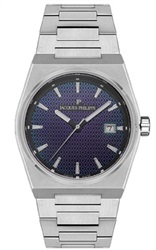 Jacques Philippe Swiss Made JPQGS4213X6RBW Kol Saati Gümüş