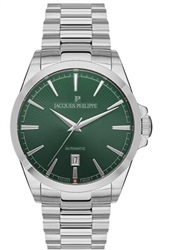 Jacques Philippe Swiss Made JPAGS5513X6 Kol Saati Gümüş